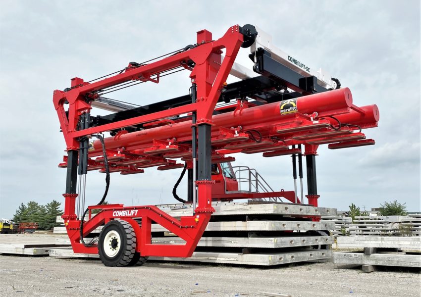 Straddle Carrier - Concrete